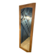 Oak mirror