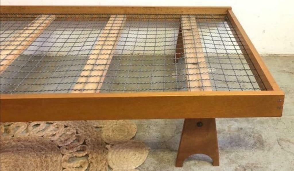 Vintage teak daybed, 60's