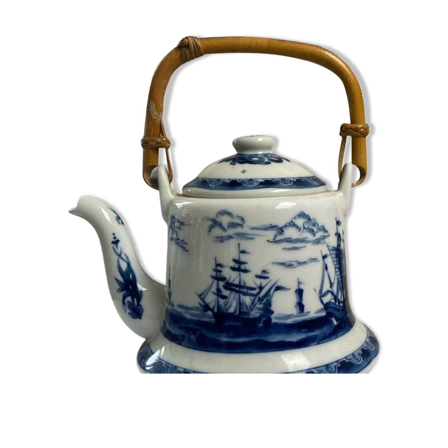 Porcelain teapot