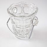 Glass ice bucket