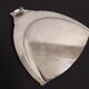 Picks crumbs, peel and table brush in silver metal