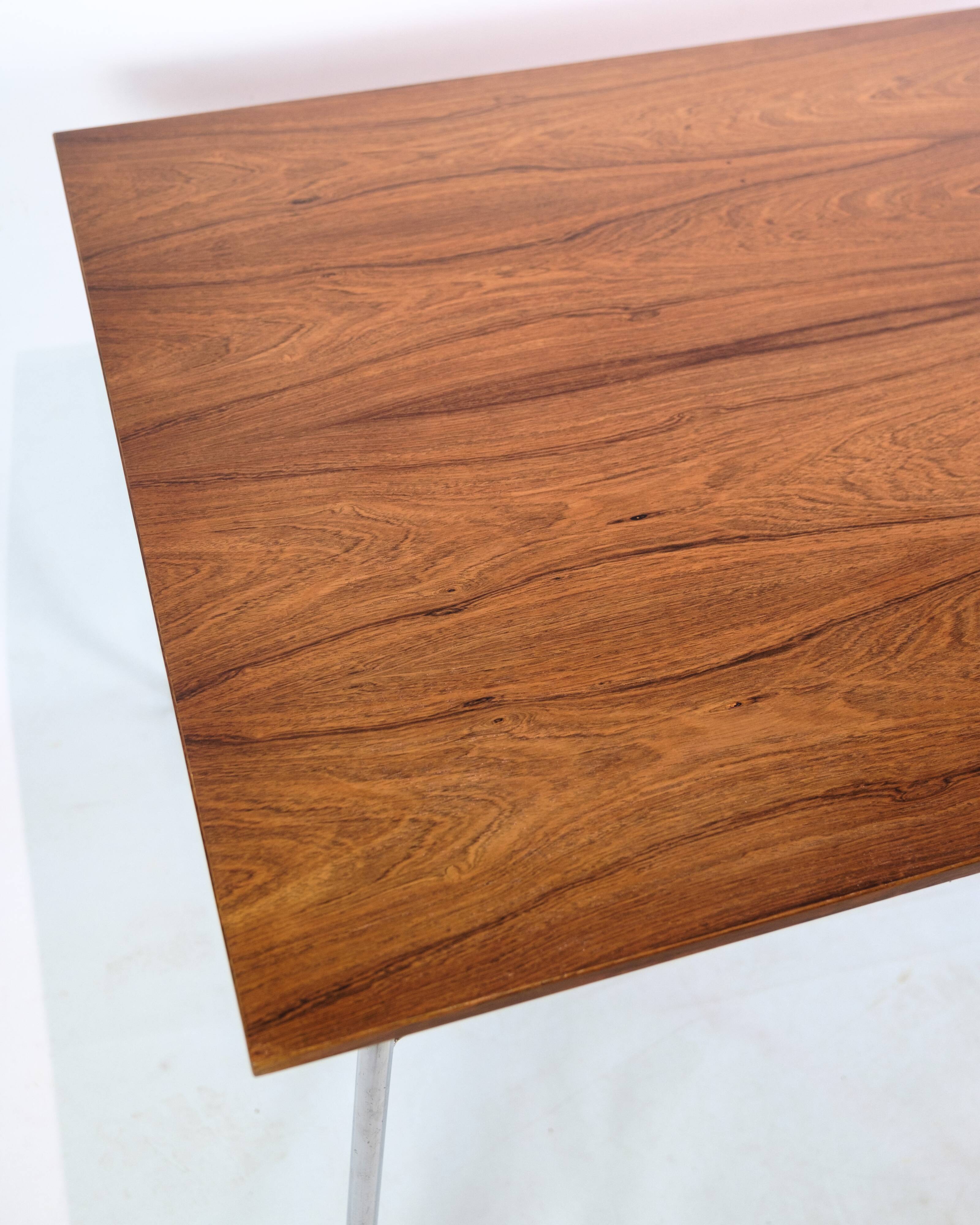 Dining Table/ Cafe Table Made In Rosewood By Arne Jacobsen From 1960s