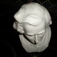 Bust limoges XlX century-signed