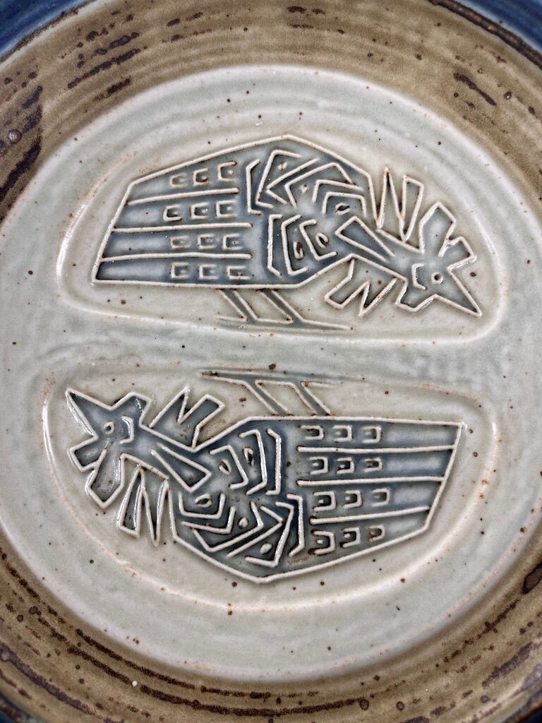 Dish Jørgen Mogensen - Royal Copenhagen - vintage Danish ceramics 1970