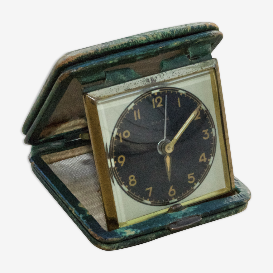 Horloge et réveil de voyage pliable ancien vintage | Selency