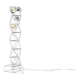 Lampadaire Felice Ragazzo pour DH Guzzini circa 1970