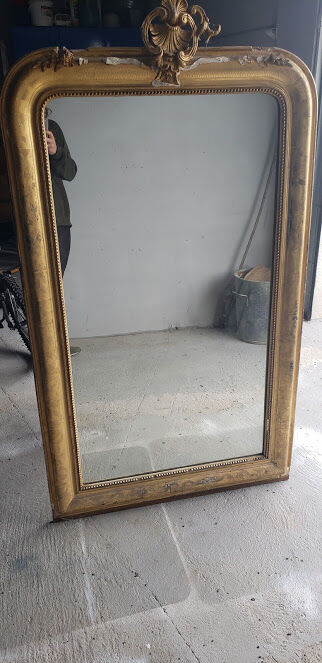 Mirror era Louis Philippe 19th century 86x155cm