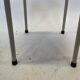 Vintage school stool, 1970s industrial design, Dutch minimalist