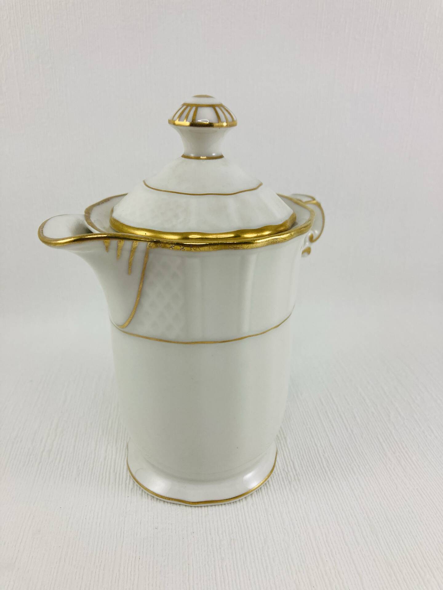 Pot à Lait Couvert Bernardaud B&C Limoges  Service Malmaison (1924)