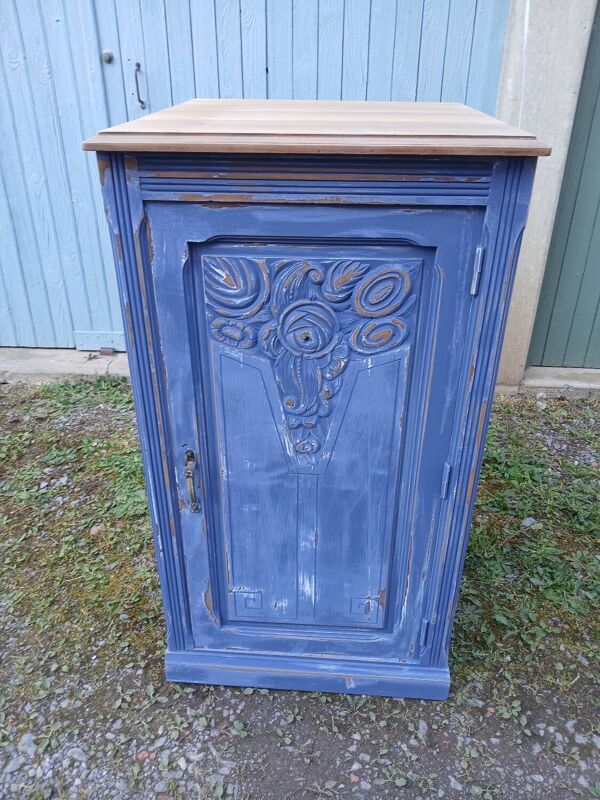 Meuble / confiturier ancien revisite