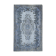 Hand-knotted vintage turkish 1970s 175 cm x 284 cm blue carpet