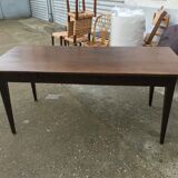 Solid oak farm table