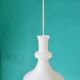 Opal glass pendant lamp by Mickael Bang for Holmegard. Denmark 1972