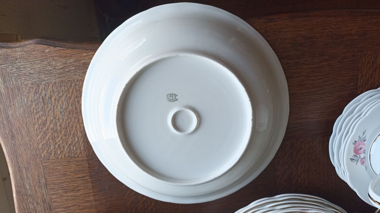 Play hollow art deco by ULIM in Limoges porcelain