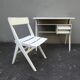 Scandinavian desk with compass legs for children