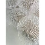 Simoeng Floreal Flush Mount Featuring Contemporary Murano Glass