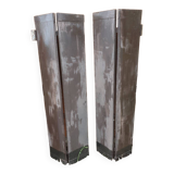 Pair of old shutters