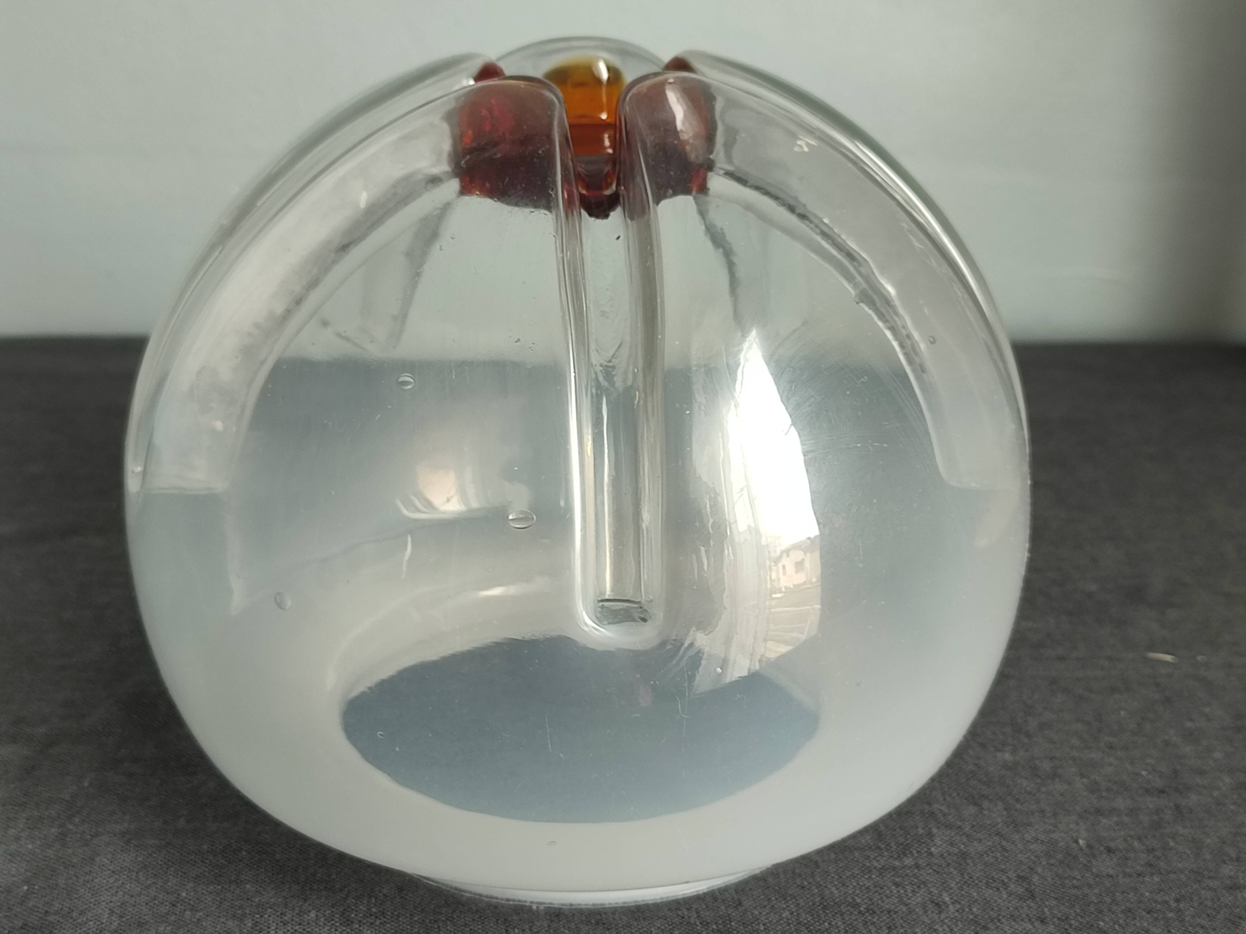 Large vintage Murano glass table lamp