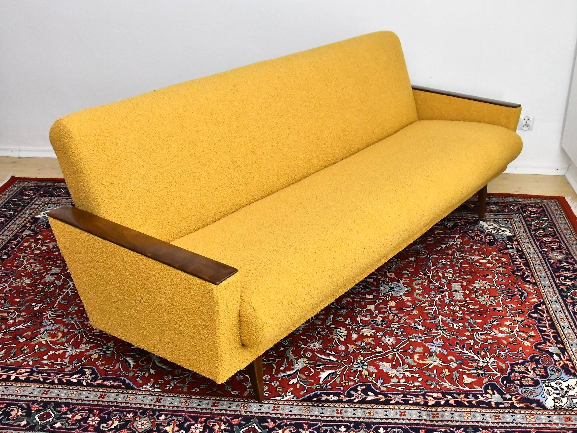 Folding sofa, daybed, sofa bed, chaise longue, 1960s