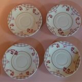 Limoges Mavaleix porcelain sub-cups and art deco granger