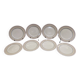 Série de 8 assiettes  à dessert Primula faïencerie italienne San Marciano Ceramiche