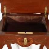 Small Table in Lacquered Wood, Louis XV Style – Late 19th Century