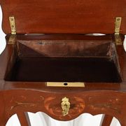 Small Table in Lacquered Wood, Louis XV Style – Late 19th Century