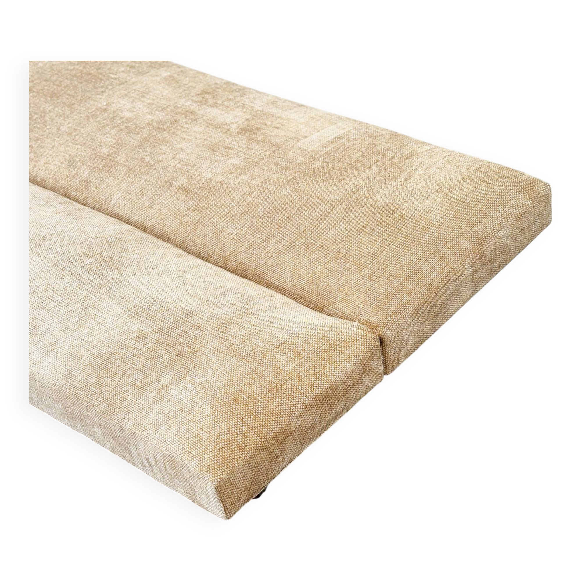 1970's German wooden sofa / daybed