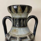 Grand vase amphore en grès par Roger Guérin
