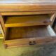 TV cabinet in raw wood to be relooked