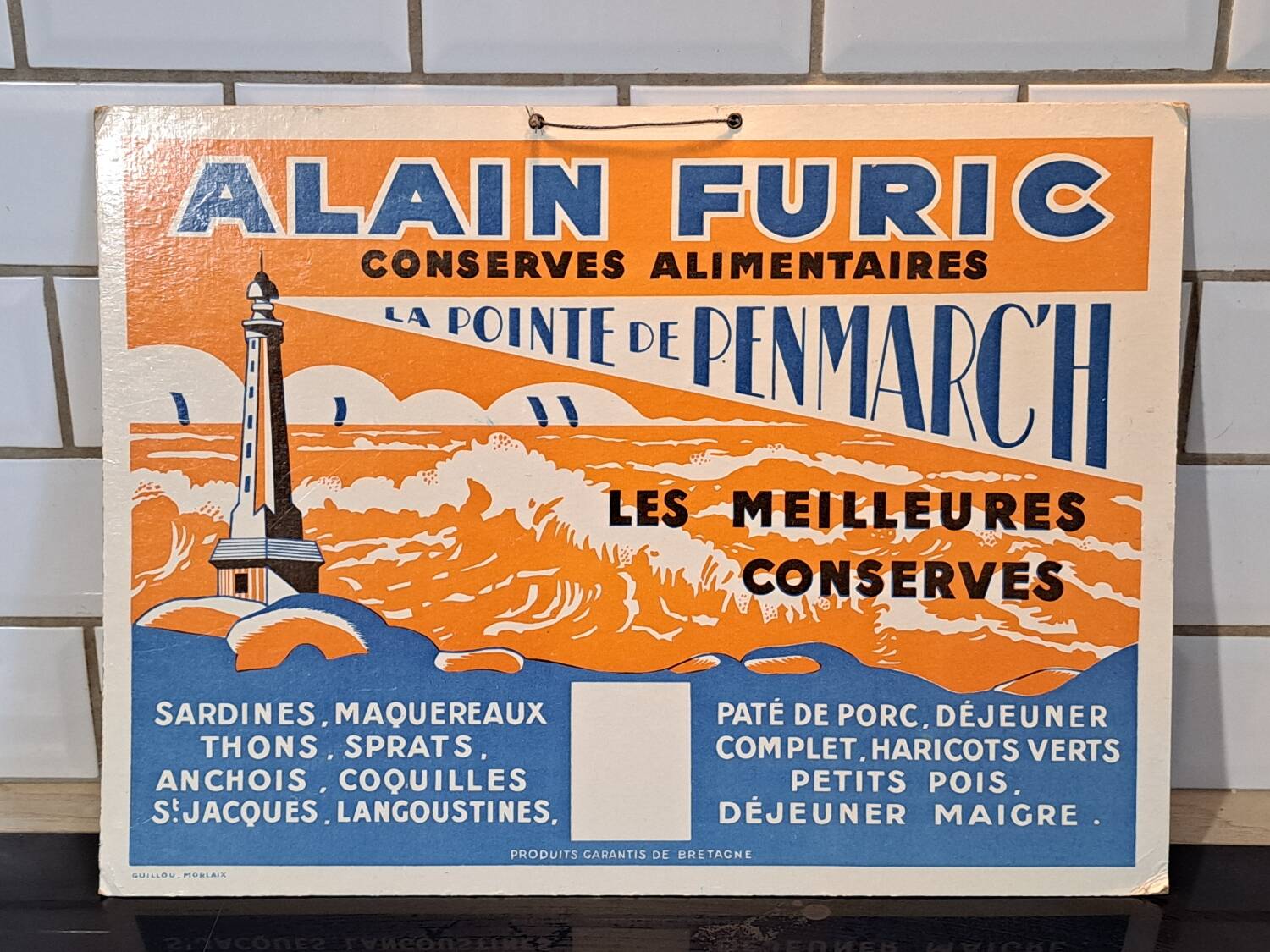 Carton publicitaire