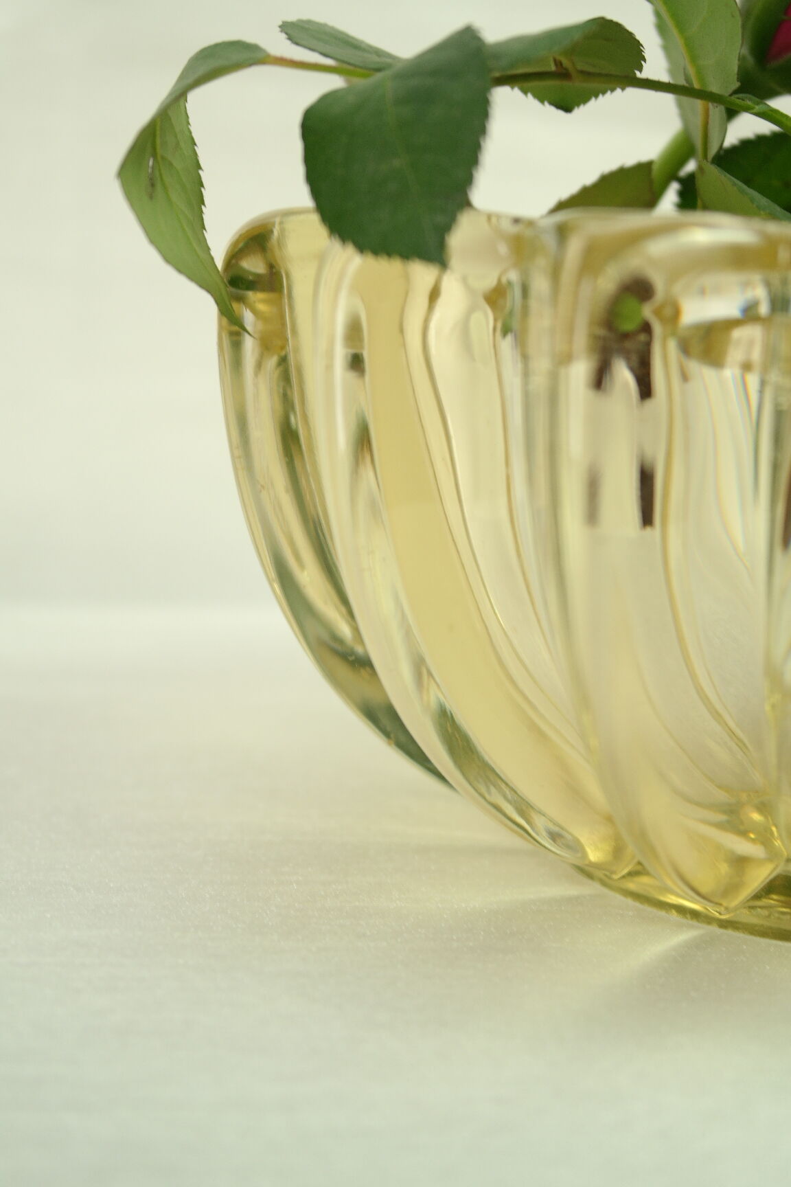 Pique flowers Art Deco P. d'Avesn yellow