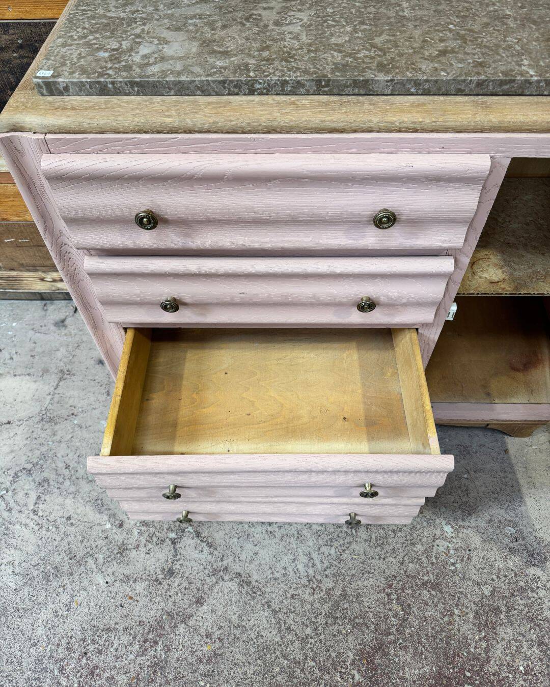 Revamped antique chest of drawers