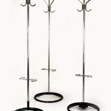 Bauhaus Chrome-Plated Coat Racks, 1930s, Set of 3