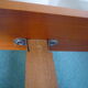 Brutalist design bed Charlotte Perriand style