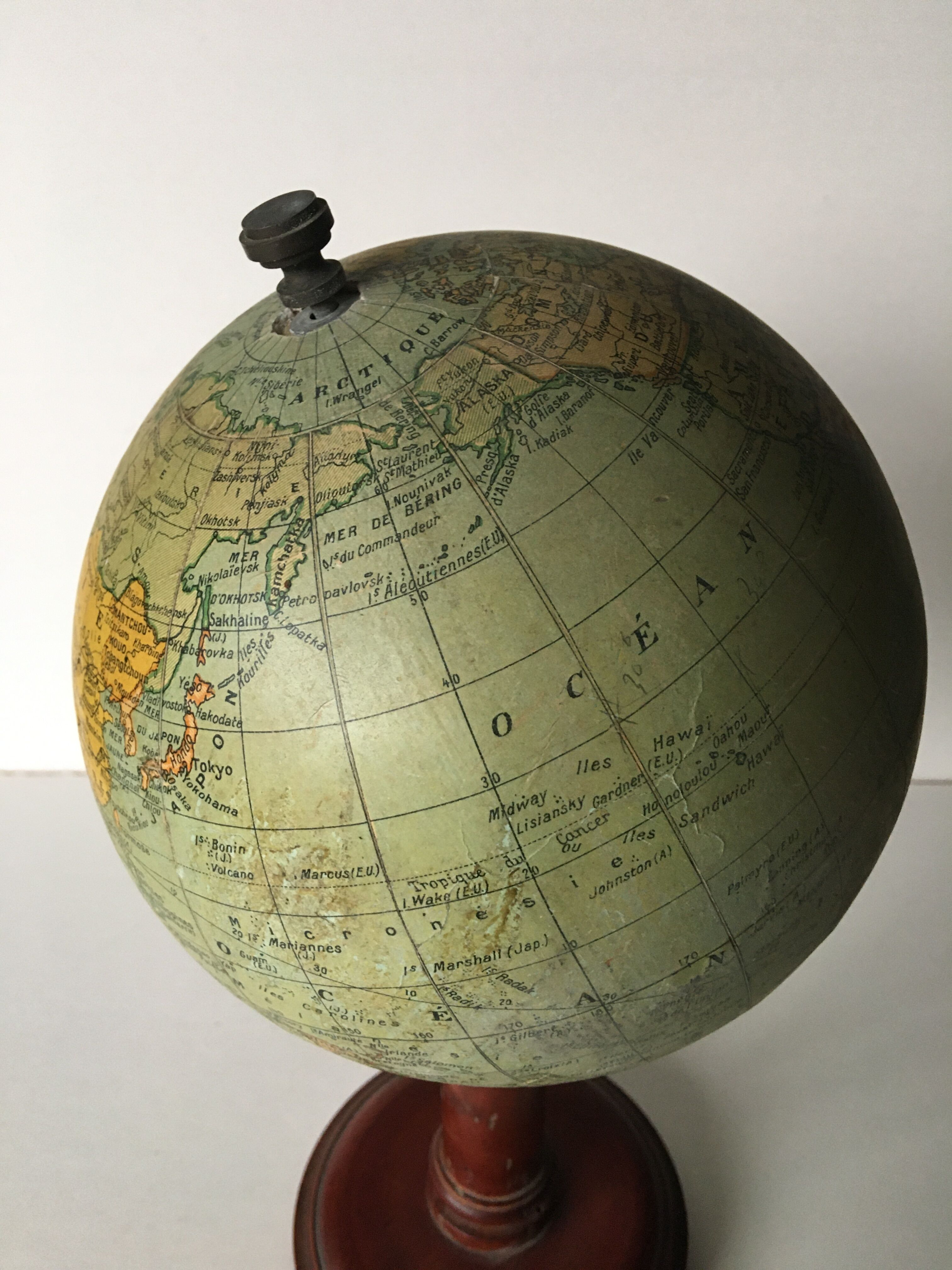 Ancient Globe Globe world map