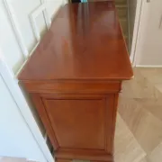 Louis Philippe buffet - 2 drawers - 2 doors - cherry wood - solid wood - dowelled