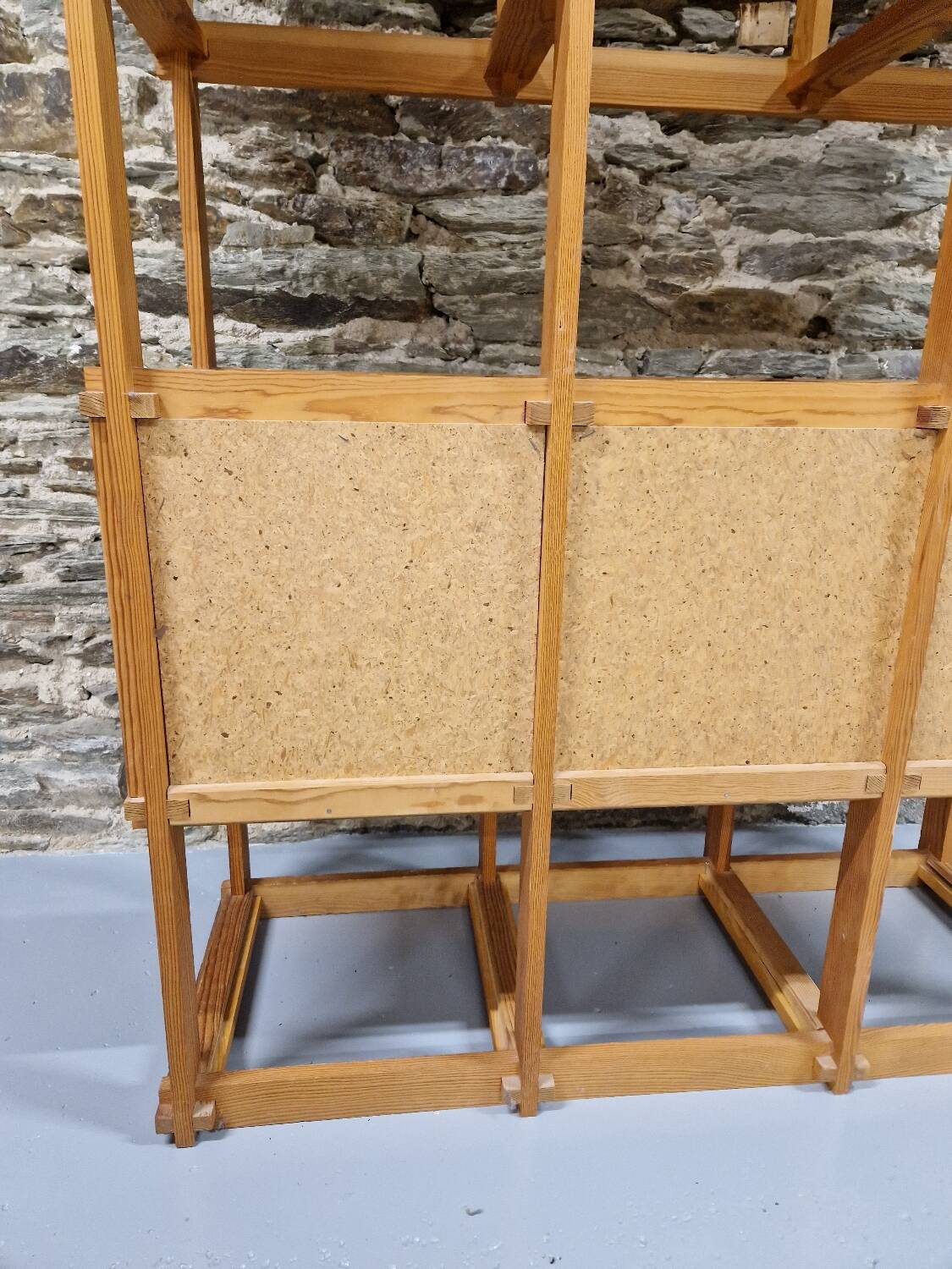 80s pine buffet in revival style