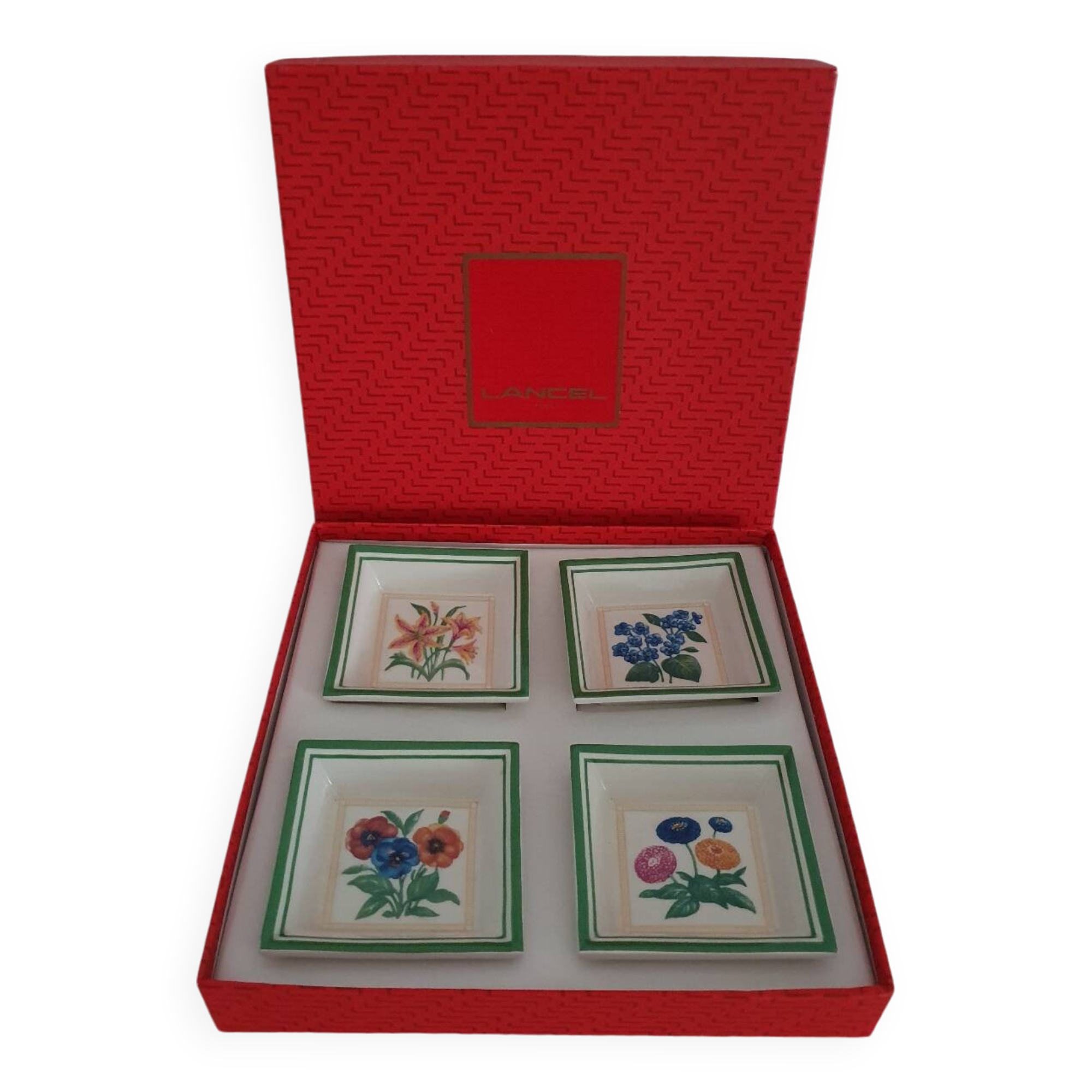Coffret de 4 vide poches Lancel