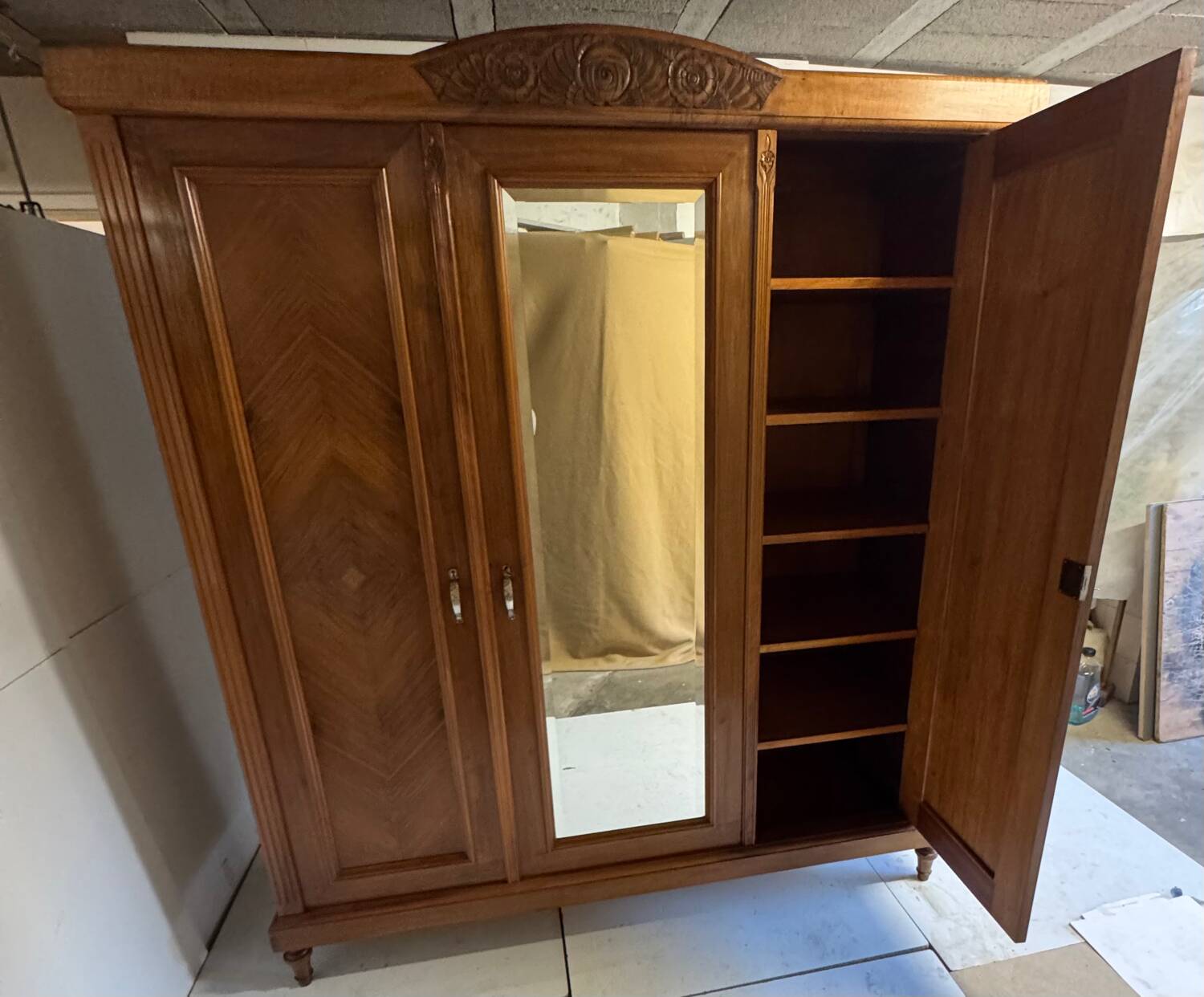 Parisian Art Deco wardrobe