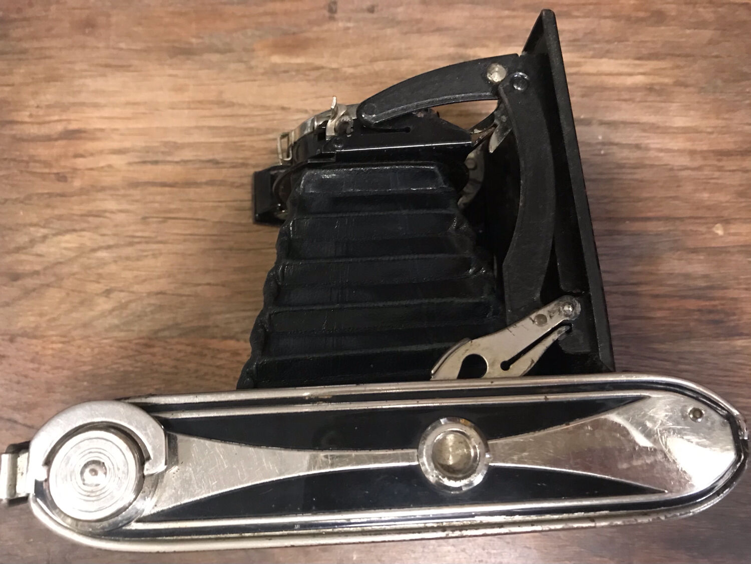 Old Agfa Billy Record bellows camera
