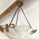Art Deco Chandelier/Ceiling Light/Cast Glass Pyramid Shape & Angelo Frame