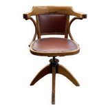 Wooden office chair