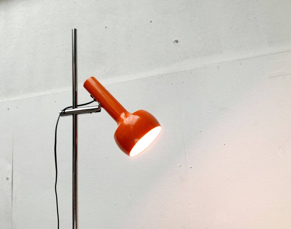 Space Age floor lamp by the SLZ team for Swisslamps International, Switzerland, 1960s.