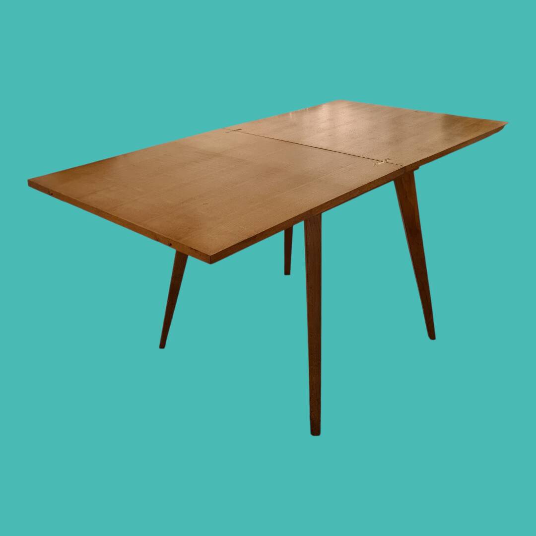 "Space-saving" table vintage 1960s