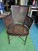 Cane armchair