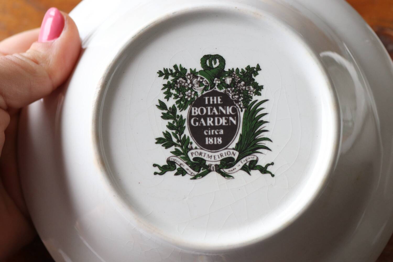 2 Vintage Bowls Botanical Garden – Portmeirion