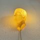 Adonis Wall Lamp in Fibreglass by André Cazenave, France circa 1970