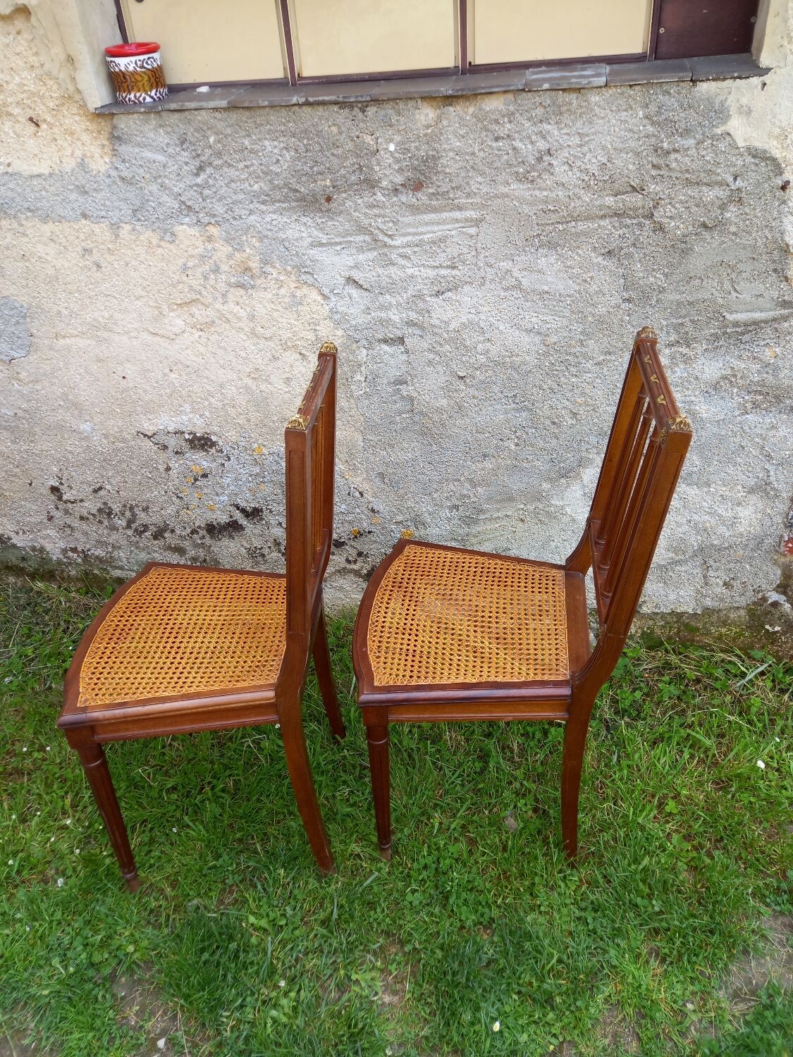 Lots de 2 chaises vintage