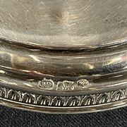 flambeau en argent poinçon début XXème
